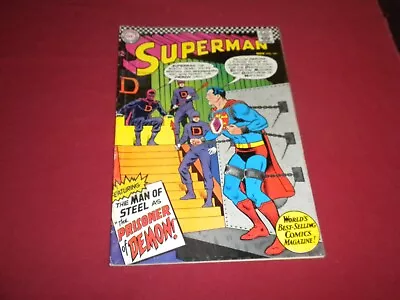 Buy BX2 Superman #191 Dc 1966 Comic 5.5 Silver Age (Re-stapled & Tape) • 2.06£