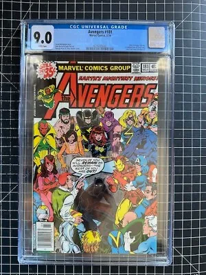 Buy Marvel Avengers #181 CGC 9.0 1st Scott Lang Ant-Man • 119.15£