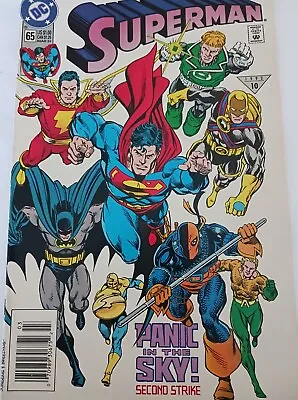 Buy Superman #65 Dc Comics 1992 Bagged And Boarded • 1.97£