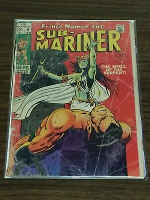 Buy Sub-mariner #9 Fr (1.0) January 1969 Marvel Comics (a) * • 8.99£