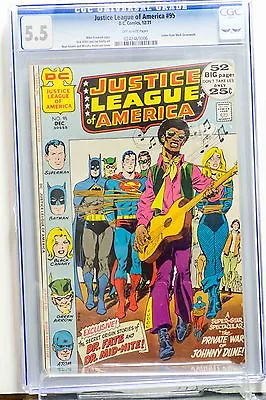 Buy Justice League Of America # 95 CGC 5.5 DC The Private War Of Johnny Dune • 63.24£