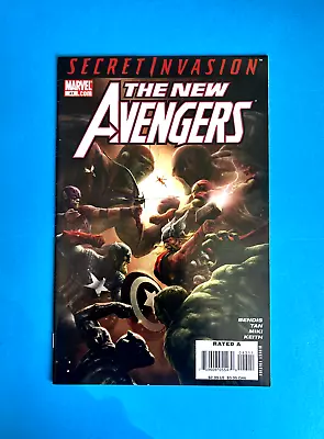 Buy New Avengers #43 (vol 1)  Secret Invasion  Marvel  Sep 2008  V/g  1st Print • 3.99£