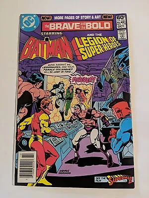 Buy DC Comics The Brave And The Bold #179 1981 Ft Batman & Legion Of Super Heroes • 2.43£