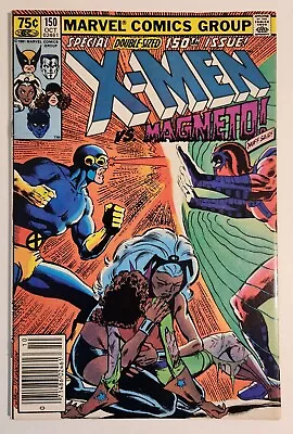 Buy The Uncanny X-Men #150 (1981, Marvel) FN/VF Newsstand Origin Of Magneto • 7.16£