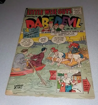 Buy Daredevil #124 Golden Age 1955 Rafting Cover & Story Lev Gleason Tony DiPreta • 14.03£