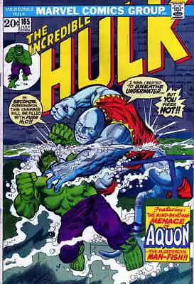 Buy Incredible Hulk, The #165 FN; Marvel | Steve Englehart - We Combine Shipping • 12.86£