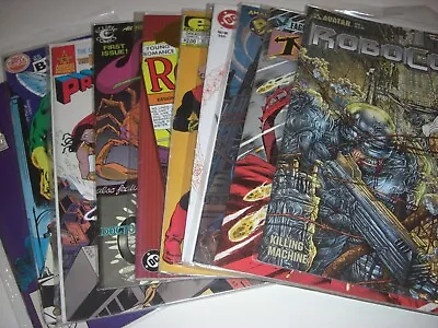 Buy Comic Lot X 12 Issues, Robocop, Batman, Dreadstar, Iron Man, ScorpioRose,Nemesis • 4£