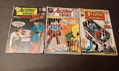 Buy Action Comics Lot Of (3) 358 407 Good Condition 421 Fair Good Condition  • 15.98£