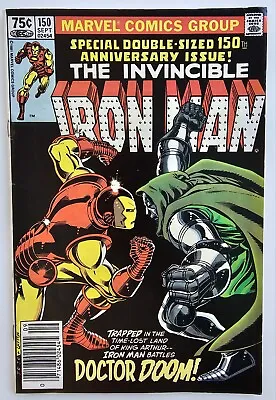 Buy Iron Man #150 Doctor Doom Appearance! John Romita Jr. Cover Marvel 1981 • 39.59£