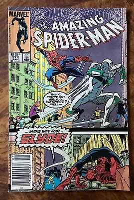 Buy Amazing Spider-Man 272 F/VF 1st Slyde Rare Newsstand Variant 1985 Marvel Comics • 3.97£