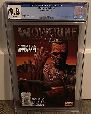 Buy Wolverine V3 #66 CGC 9.8 (2008) First Print 1st Old Man Logan • 122.20£