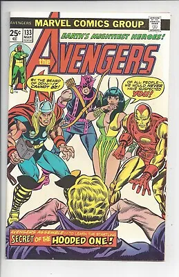 Buy Avengers #133 VF (8.0) 1975 - Revealing Kane Cover - Origin Of Mantis And Vision • 15.81£