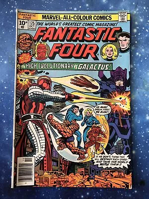 Buy Fantastic Four #175 (1976) Galactus Vs High Evolutionary Roy Thomas Script  • 7.50£