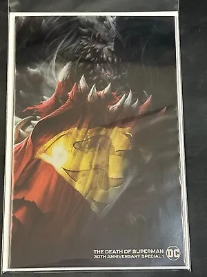 Buy The Death Of Superman 30th Anniversary Special #1 Mattina Doomsday Foil Variant • 35.96£