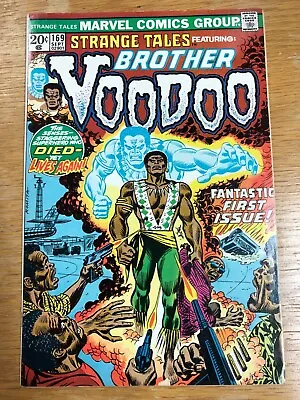 Buy Strange Tales  # 169   Sept. 1973   NEAR MINT-   1st App. & Origin Brother Voodo • 1,490.30£