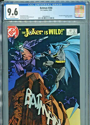 Buy Batman #366 (DC 1983) CGC Certified 9.6 White Pages  • 187.89£