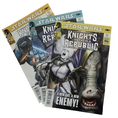 Buy Star Wars KNIGHTS OF THE OLD REPUBLIC Lot Of 3 Comic Books 36 37 38 Dark Horse • 19.11£