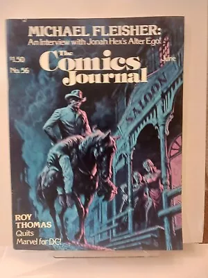 Buy The Comics Journal #56 - 1980 Neil Adams Batman Moon Knight Back Cover • 7.11£