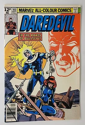 Buy Daredevil #160 VF UKPV Bullseye Frank Miller 1979 • 22£