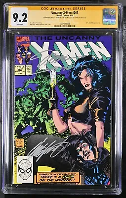Buy Uncanny X-Men #267 - Marvel - CGC SS 9.2 -Signed By Claremont, Lee, Williams • 161.28£