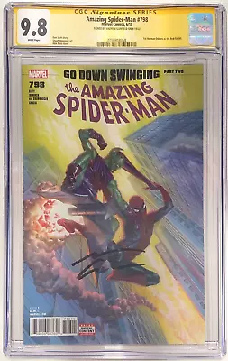 Buy CGC Signature Series Graded 9.8 Amazing Spider-Man 798 Signed By Andrew Garfield • 440.17£