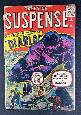 Buy Tales Of Suspense (1959) #9 FR (1.0) Jack Kirby Diablo • 59.24£