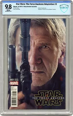 Buy Star Wars The Force Awakens Adaptation #3C Movie 1:15 CBCS 9.8 2016 • 126.50£
