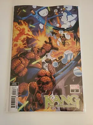 Buy Kang The Conqueror #2 Mundo 2nd Print Variant Marvel Comic 2021 Unread NM • 3.11£