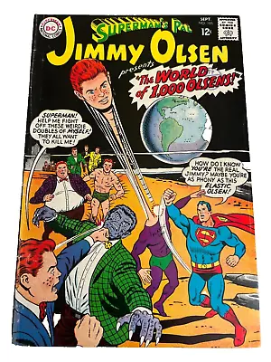 Buy SUPERMAN'S PAL JIMMY OLSEN No 105 THE WORLD OF 1,000 OLSEN'S SEPTEMBER 1967 • 5£