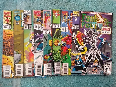Buy Lot Of 8 Vintage 1993-1994 Marvel Comics Fantastic Four Nos. 377-395 • 19.19£