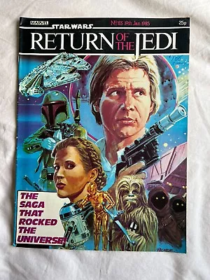 Buy Star Wars - Return Of The Jedi Comic - Issue 19th January 1985 No 83 • 5£