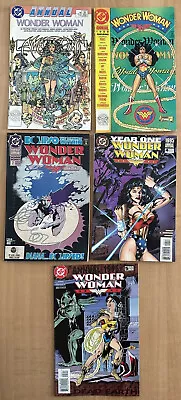 Buy Wonder Woman Annuals # 1-5  Great Set! • 18.69£