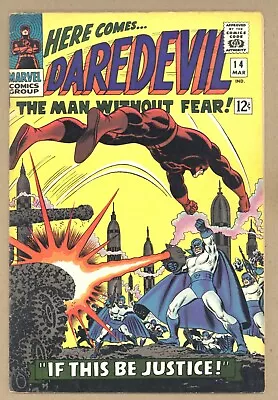Buy Daredevil 14 FN+ John Romita Art Begins KA-ZAR Plunderer 1966 Marvel Comics U250 • 38£