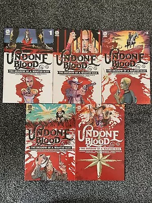 Buy Undone By Blood The Shadow Of A Wanted Man #1 2 3 4 5 Aftershock Comics • 9.99£