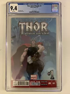 Buy Thor: God Of Thunder #1 - CGC 9.4 • 39.72£