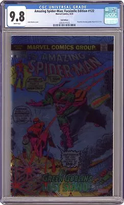 Buy Amazing Spider-Man Facsimile Edition #122FOIL CGC 9.8 2023 4403577023 • 65.56£