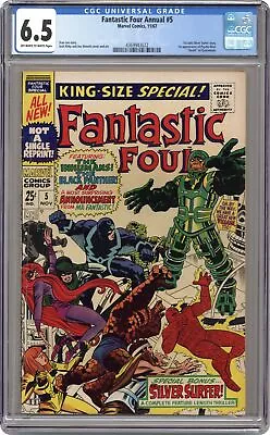 Buy Fantastic Four Annual #5 CGC 6.5 1967 4369943022 • 163.90£
