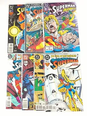 Buy Superman #70 76 86 91 93 126 + Superboy #6 (1993 DC Comics) And Robin • 7.14£