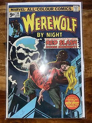 Buy Werewolf By Night 30. 1975. Features Doctor Glitternight. Bronze Age Issue. FN+ • 2.99£