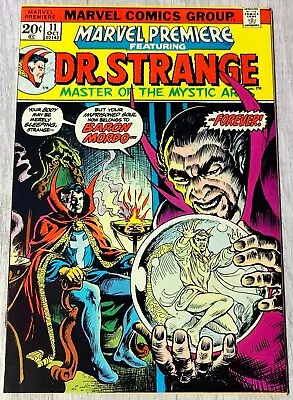 Buy Marvel Premiere #11 - Origin Dr. Strange Retold - Very Fine Plus • 16.09£