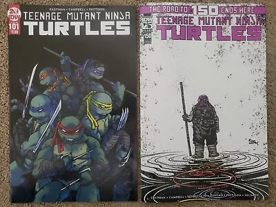 Buy Idw Teenage Mutant Ninja Turtles #101 + #150 Tmnt 1st Print New Vf Jason Aaron • 10.36£