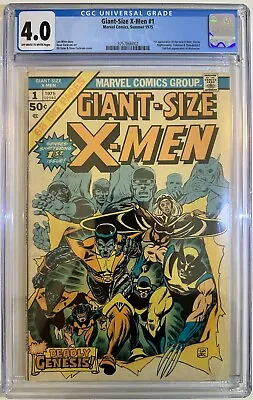 Buy Giant-Size X-Men #1 - GRAIL - 1975 - 1st Appearance Of New X-Men - CGC 4.0 • 1,575£