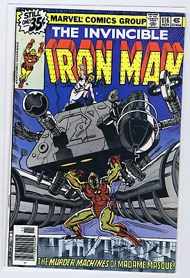 Buy Iron Man 116 6.0 Mid Grade Death Of Count Nefaria Pcn • 5.54£