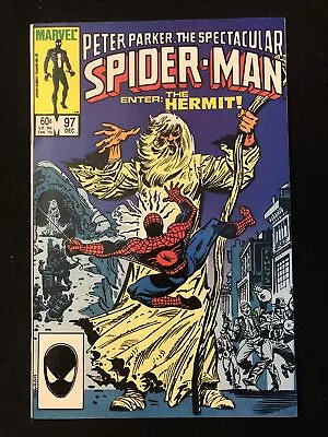 Buy Peter Parker The Spectacular Spider-man 97 7.5 8.0 1984 1st Hermit Qs • 9.46£