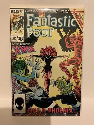 Buy 1985 Fantastic Four #286 Jean Grey Returns X Factor Marvel Comics • 20£