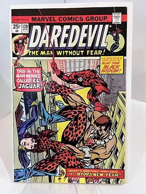 Buy DAREDEVIL #120 Marvel APR 1975  This Is The Man-Menace Called El Jaguar!  VF/NM • 19.98£