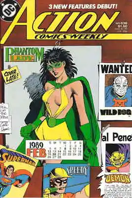 Buy Action Comics #636 VF; DC | 1st Appearance Phantom Lady (Dee Tyler) - We Combine • 10.24£