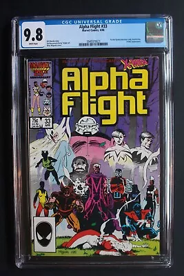 Buy Alpha Flight #33 1st Yuriko As LADY DEATHSTRIKE 1986 X-MEN Wolverine CGC NMM 9.8 • 78.87£