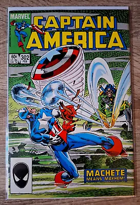 Buy Captain America #302 (1984) Copper Age-Marvel Comics Listing #234 To #379 VF+ • 6.09£