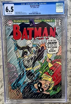 Buy Batman #180 CGC 6.5 (1966) 1st App. Lord Death Man Off-White Pages • 150.44£